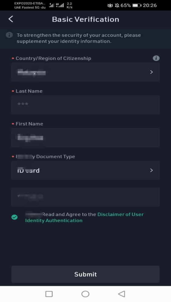 Kucoin入金流程图