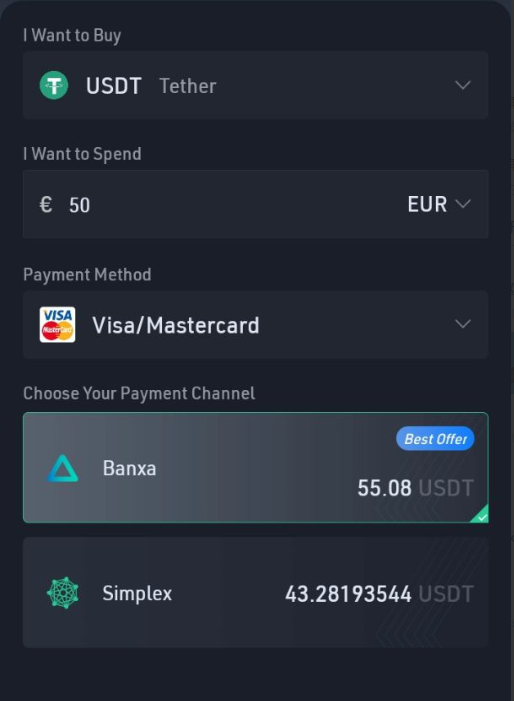 Kucoin入金流程图
