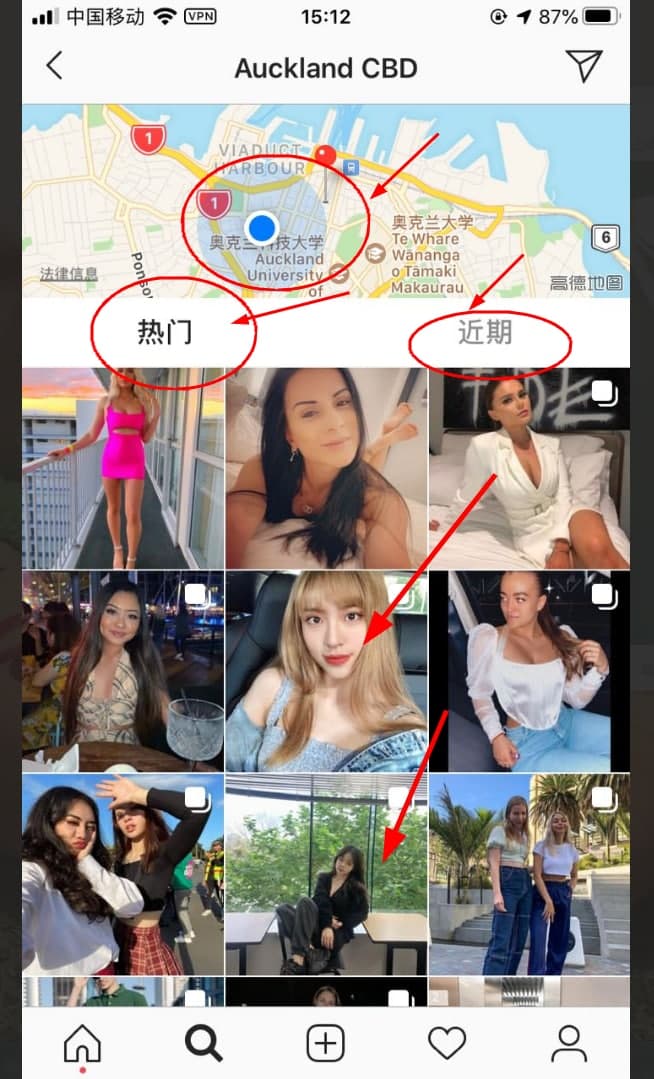 lnstagram国家地区裂变引流方法